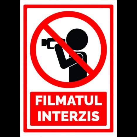 Indicator pentru filmatul interzis